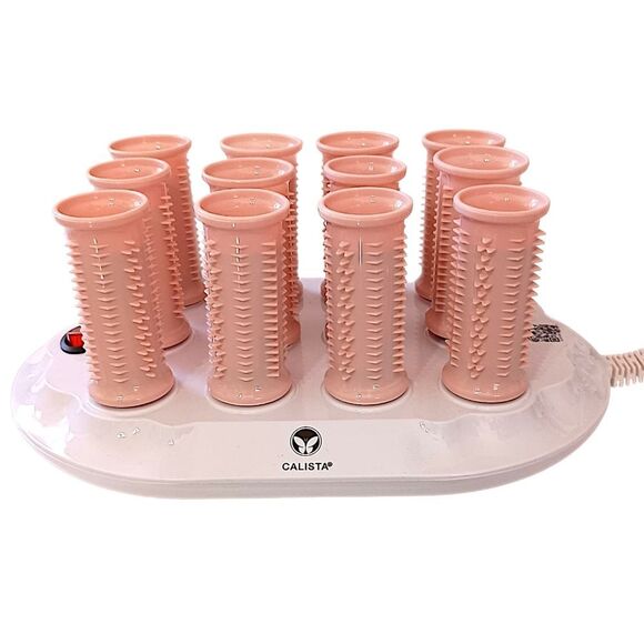 Calista Ion Hot Rollers Short & Medium Size Travel Case Fast Heating Curl Wave - Picture 3 of 16